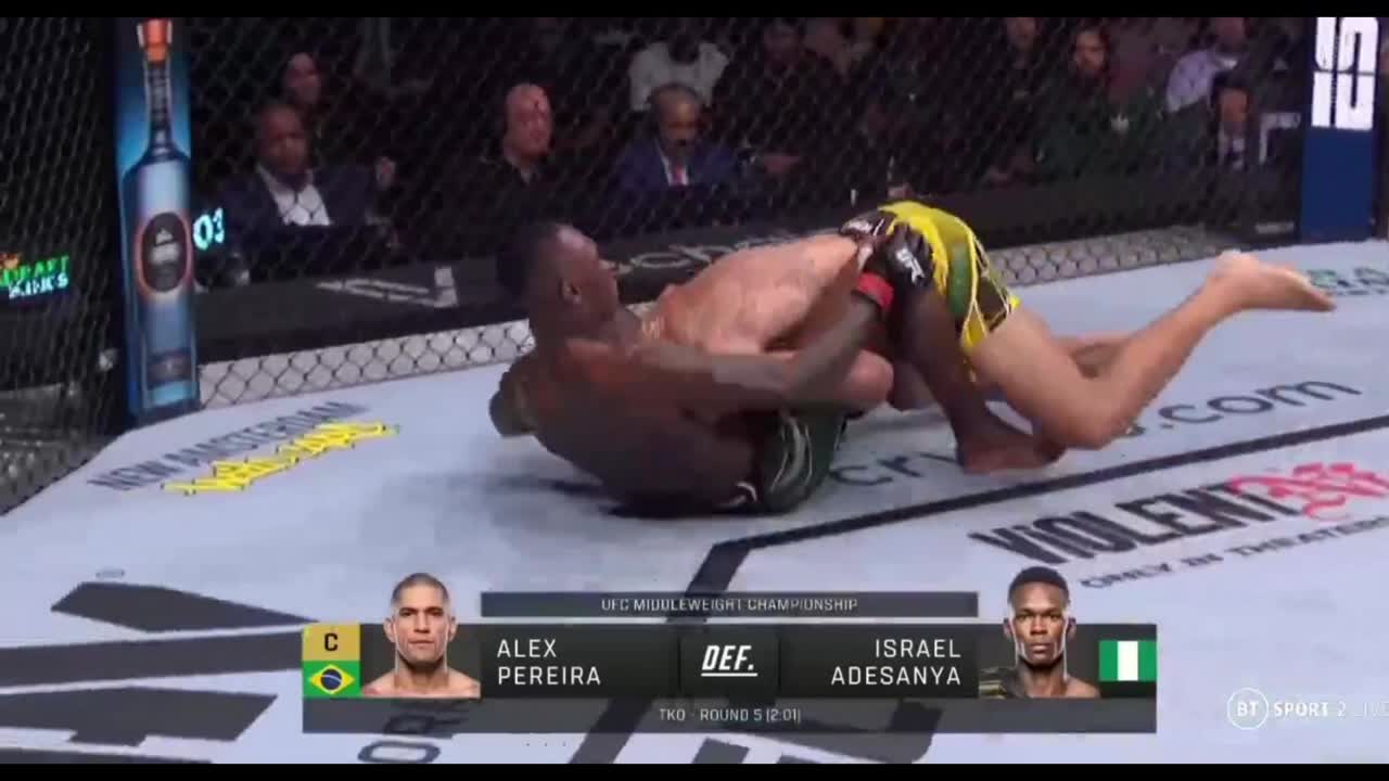ALEX PEREIRA CONTRA ADESANYA NUEVO CAMPEON