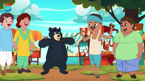 बंदर मामा और हाथी राजा और कालू मदारी | Hathi Raja & Bandar Mama & Kalu Madari | Rhyme for Kids Song