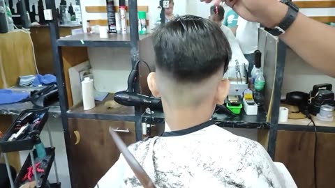 Cute Girl Gets Short Pixie