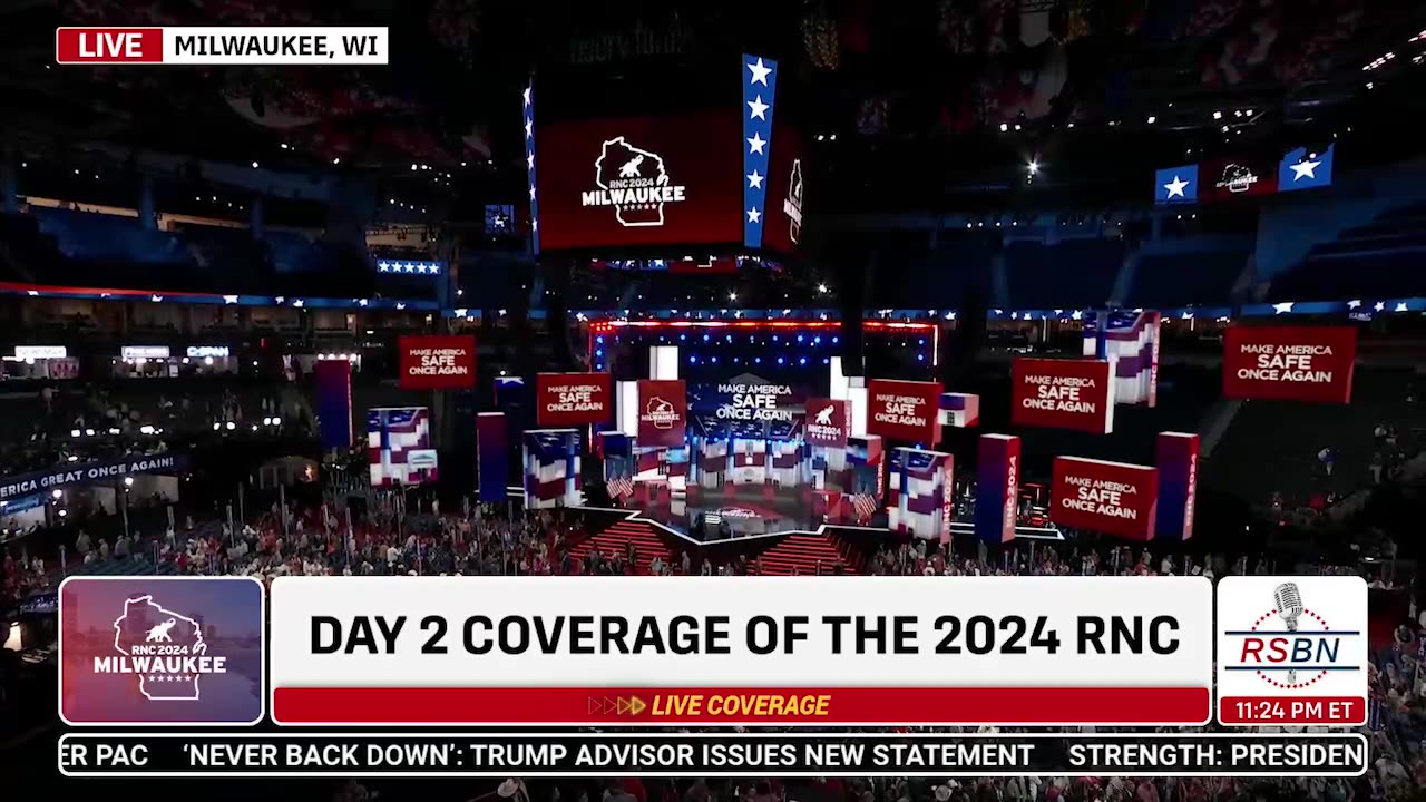 Day Two: Session Three at 2024 RNC in Milwaukee, WI - 7/16/2024