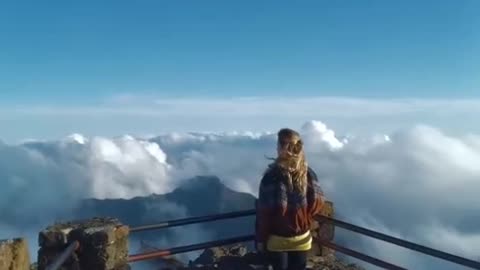 Mountain clouds adventure