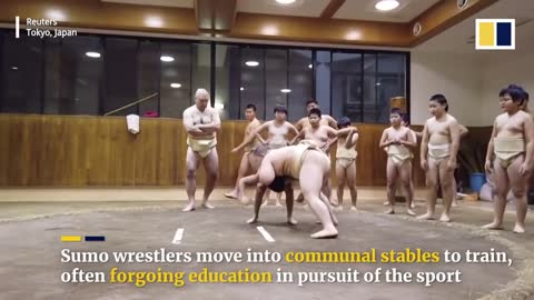 Life after the spotlight Japan’s sumo wrestlers struggle to find work outside the sport