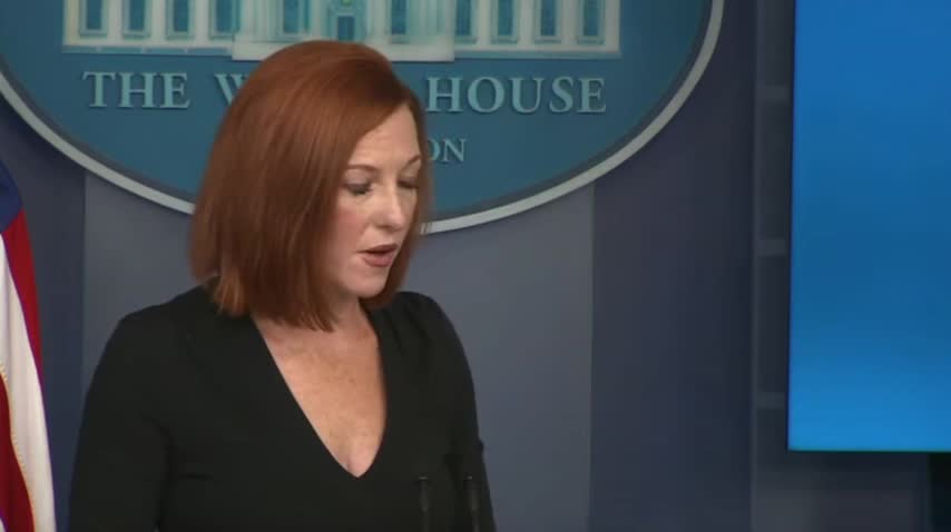 Psaki Defends Coordinating With the Taliban