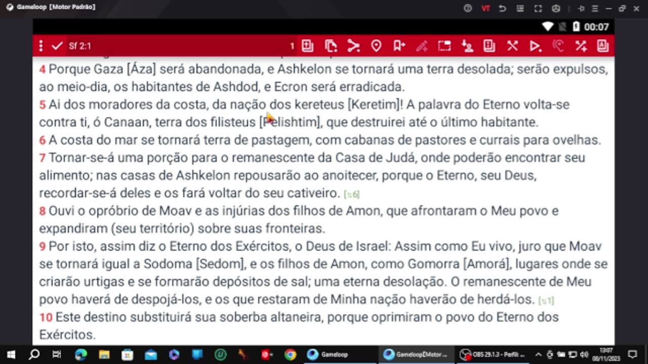 ESTUDO BIBLICO SOFONIA 2.4