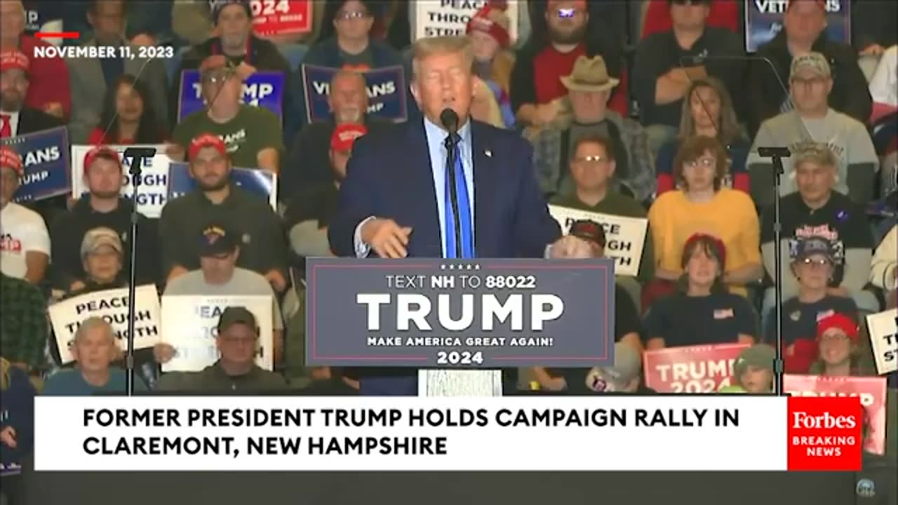 Trump Warns 'World War III Has Never Been Closer' In Veterans Day Address Lambasting Biden