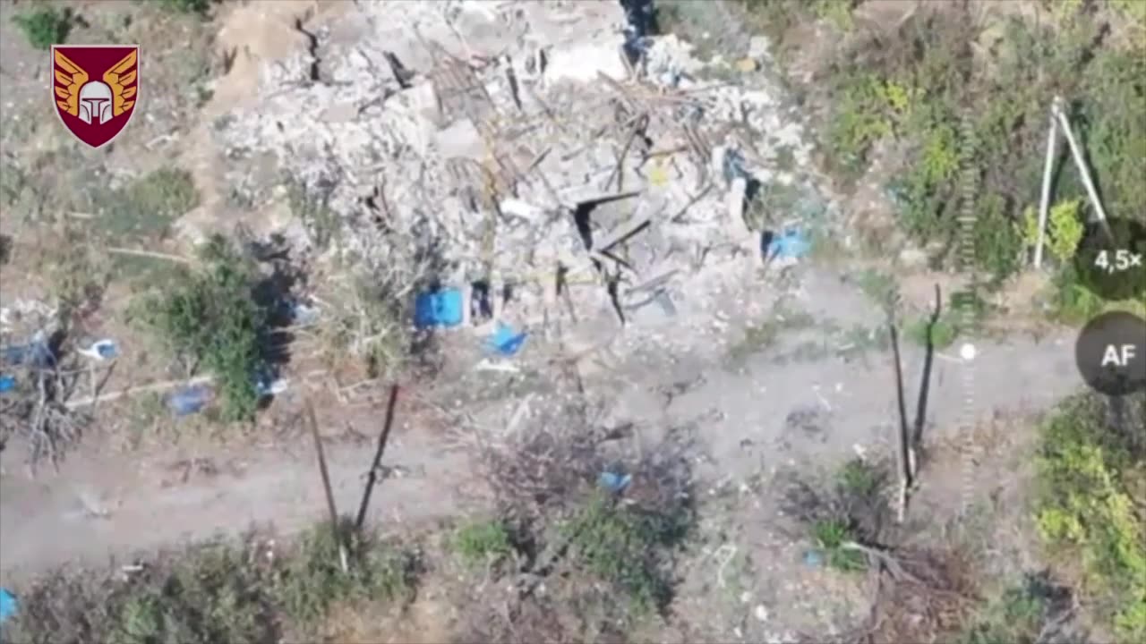 👀 Capture of 9 occupiers in the Kurakhove direction. ❗️The building with the