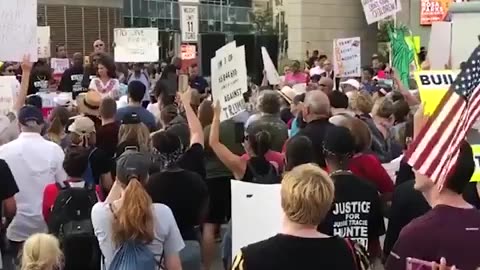 Protest against trump