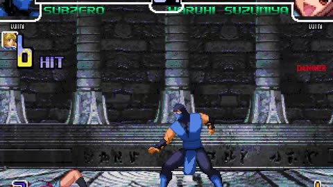 Sub zero and Sailor moon (Me) vs Haruhi