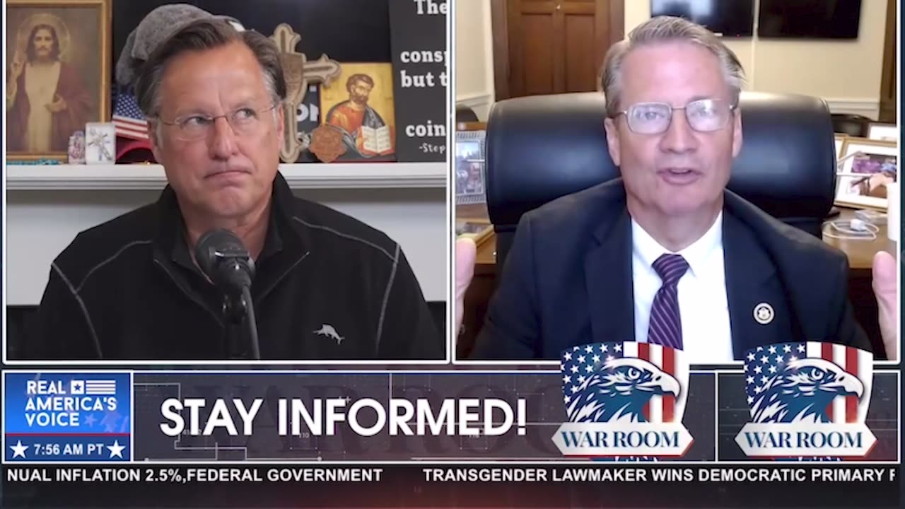 Burchett joins Bannon's War Room to discuss continuing resolution/SAVE Act