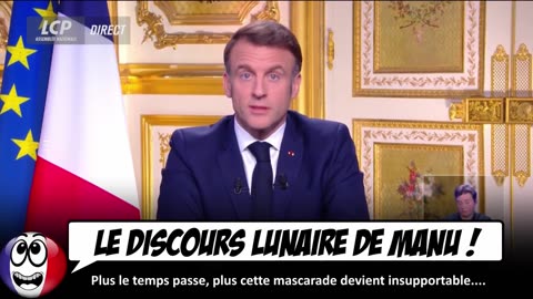 Macron est DÉCONNECTÉ ! Vives réactions politiques après le discours LUNAIRE de Manu.