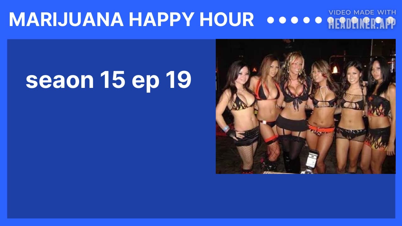 marijuana happy hour