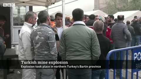 Turkey mine explosion kills 40 and leaves many more trapped - BBC News
