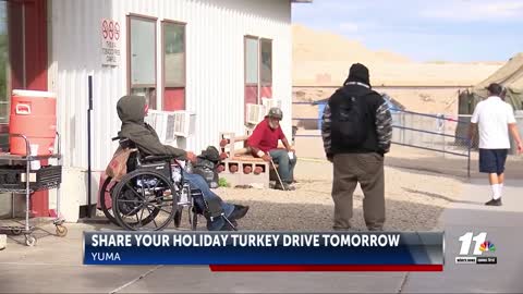 Share Your Holiday Turkey Drive tomorrow