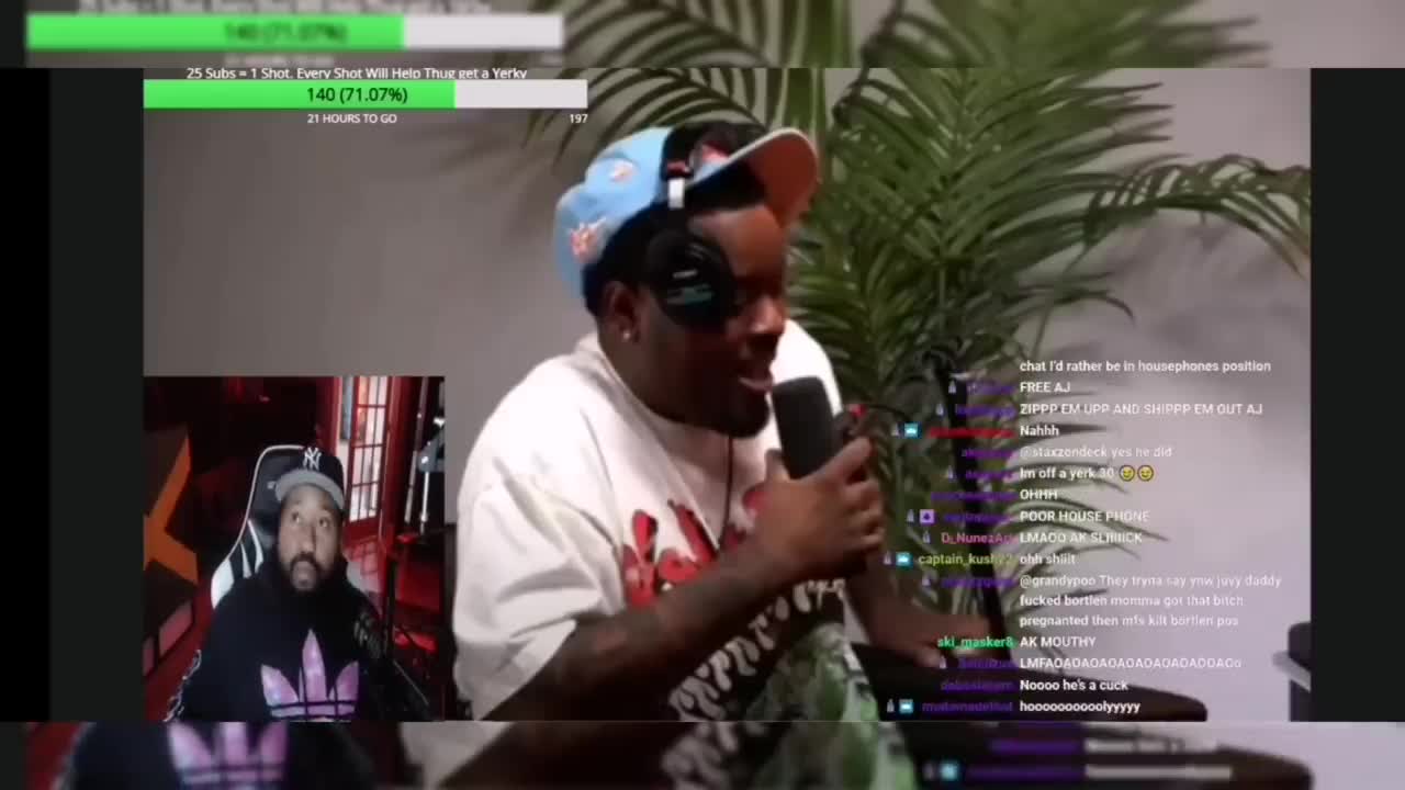 Lil Housephone VS AJ! DJ Akademiks tries to Moderate between AJ and Housephone. Fade on the way??