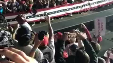 Trump walks out!!