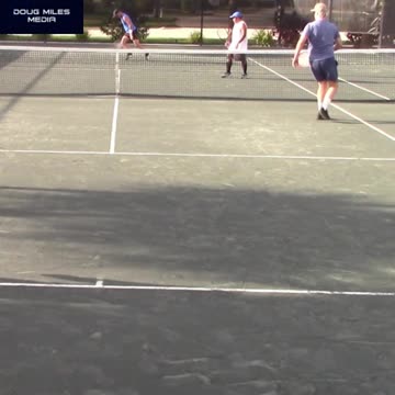 VOLLEY TO THE OPEN COURT FOR THE POINT!