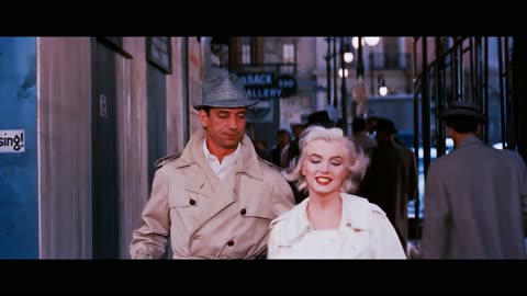 Marilyn Monroe 1960 Lets Make Love scene 6 remastered