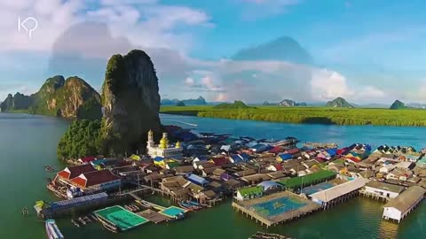Muslims from Java live at Thailand's Koh Panyee, a floating village.