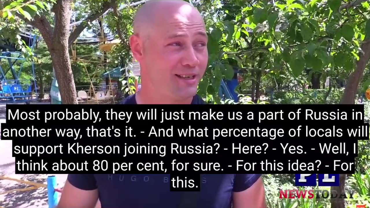 Ukraine war - Kherson under occupation - people opinion 1