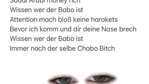 chabos wissen wer der babo ist- haftbefehl