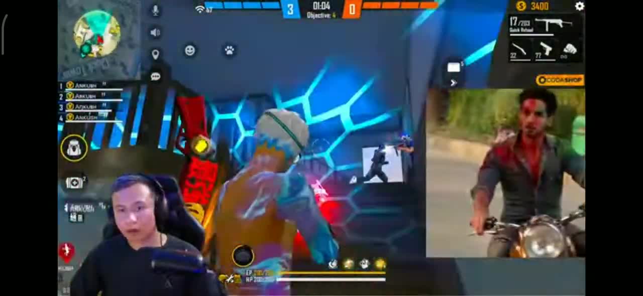TONDE GAMER 1VS 4 BEST FASTEST CLIP.20 SECOND SQUAD FINISH GAMPLAY.BY ENCOUNTER GAMING 77 FF