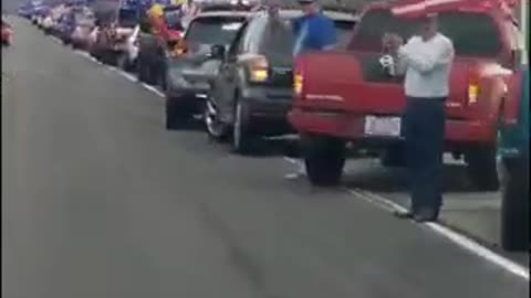 A Mile Long Trump Train