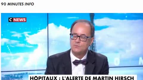Extrait de 90minutes-infos (CNews) du 31/12/21: le gouvernement ne veut pas arrêter l'épidémie.
