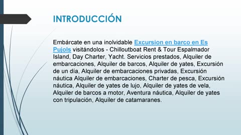 Hacer una excursión en barco en Es Pujols