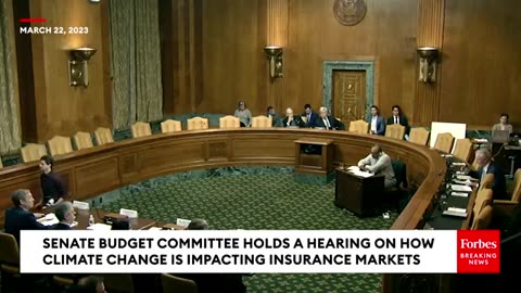 'There Are 3 Possibilities Here...'- Van Hollen Frets Over Climate Impacts On The Insurance Markets