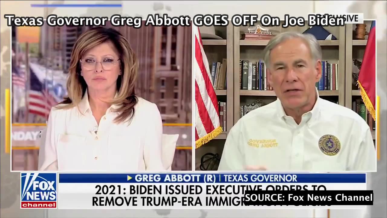 “Biden Can Take Action Today”: Gov. Abbott Sounds Off On Biden Border Crisis