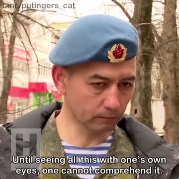 A Russian soldier came across a building where Ukrainians were "harvesting children's organs."