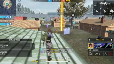 free fire game play HR gaming YT