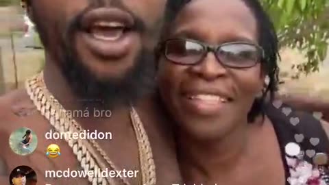 Popcaan Celebrating his mother’s birthday FLASHBACK