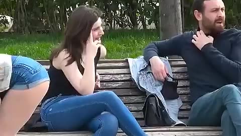 Wow 🤣crazy girl
