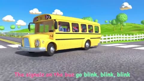 Kids poem the wheel on the bus goes round and round for learn #youtube #kidspoem #thewheel