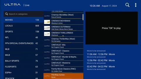 8-17-2024 Watch-ONN-Google TV, How to set wifi and watch Ultra