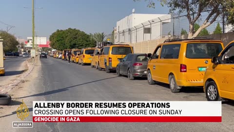 West Bank-Jordan border crossing reopens to travellers