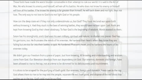 GOD -- PART 1 -- Goliath