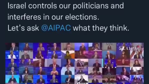 AIPAC flaunts it’s contol over the U.S.