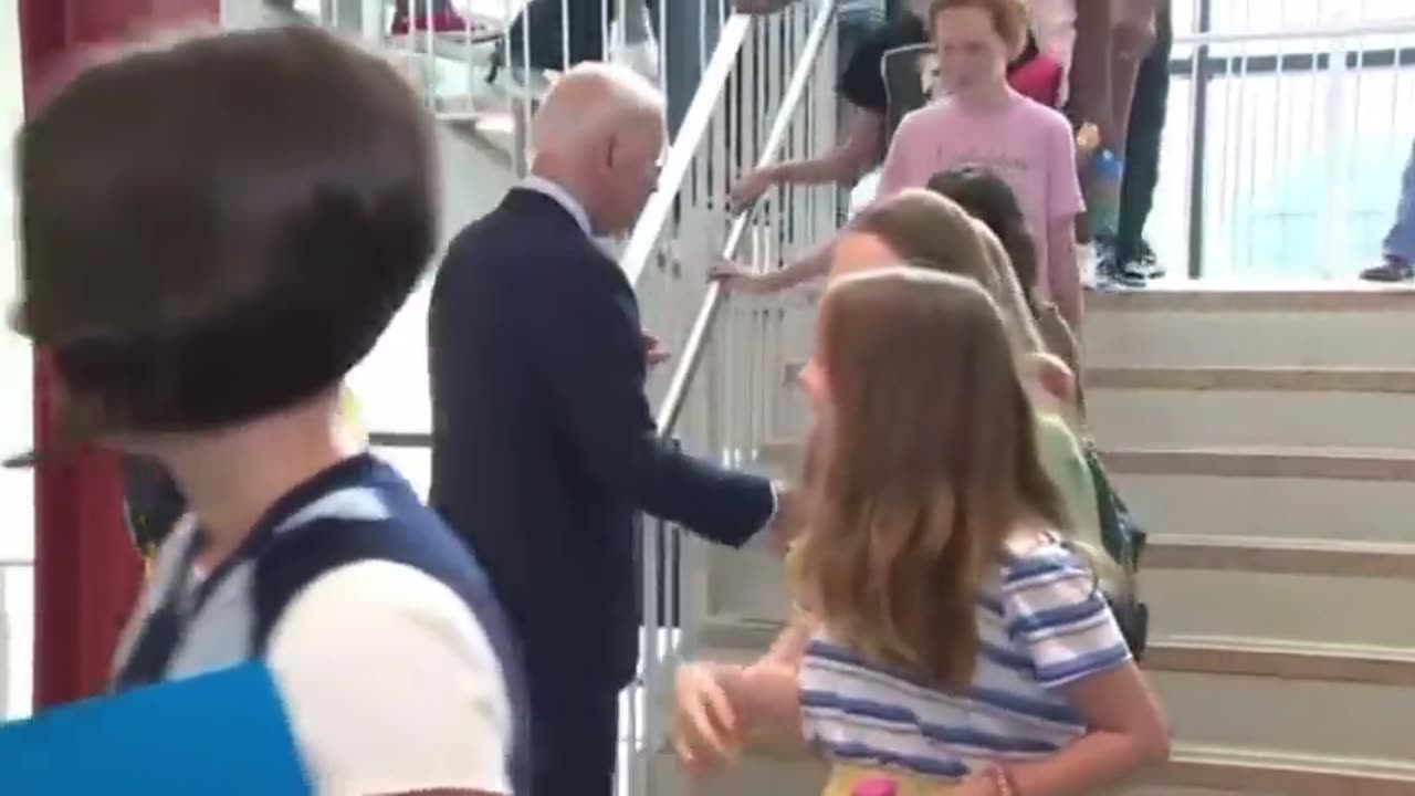 Super Spreader-in-Chief: Joe Visits School, Coughs All Over Kids [Watch]