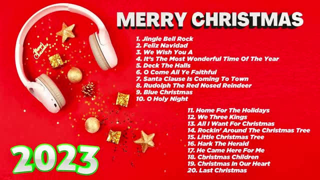 Christmas Mixtape 2023 🎅 Top 100 Christmas Songs of All Time 🎄🎵 1 Hour Christmas Music Playlist