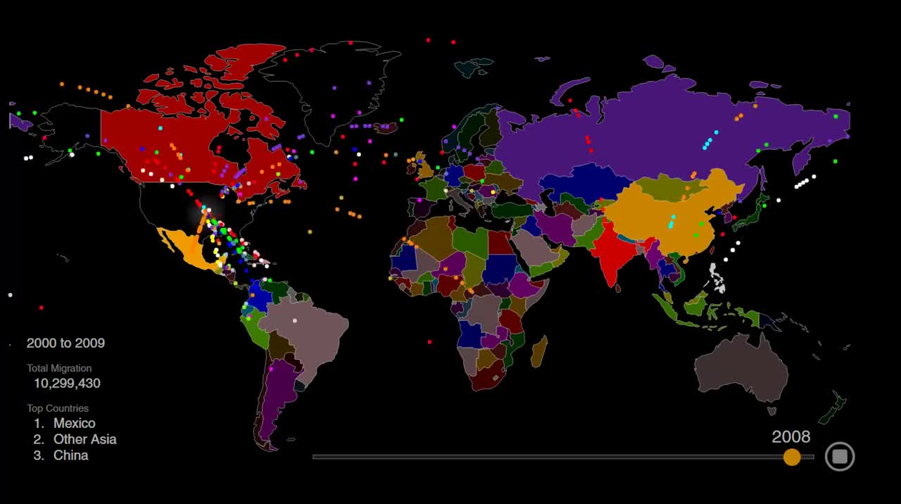 Here is Everyone Who Has Emigrated to the United States Since 1820