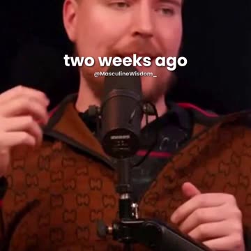 Mr.Beast PRAISES Andrew Tate