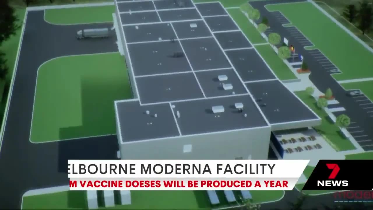 Moderna will build a facility in Australia's Melbourne to produce 1