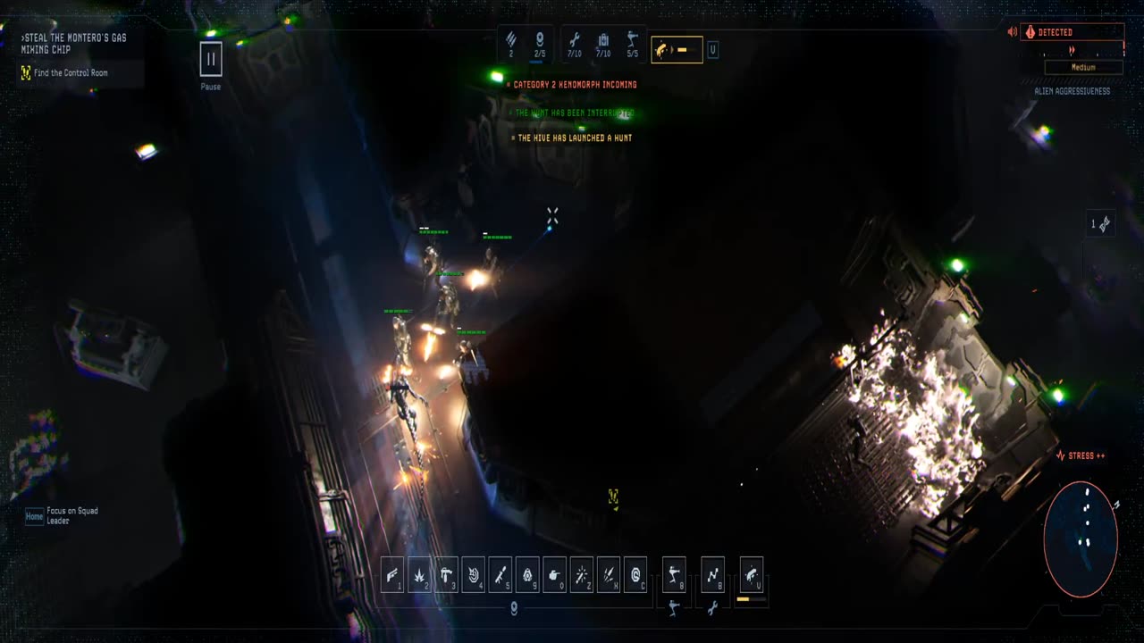 Aliens Dark Descent nightmare difficulty part 9