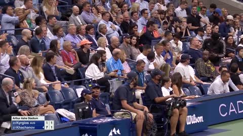 JiDion gets a haircut at the US Open 🤣