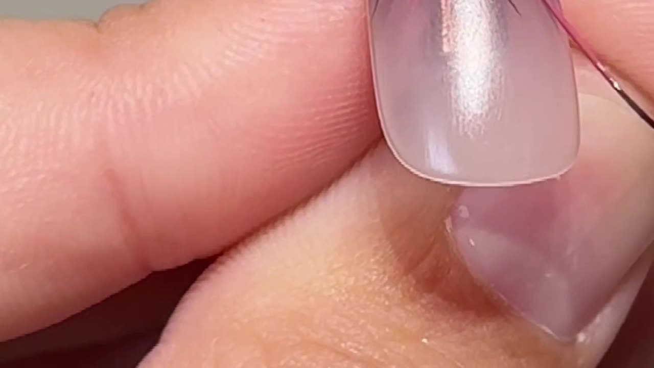 Acrylic nail art | DIY nail design