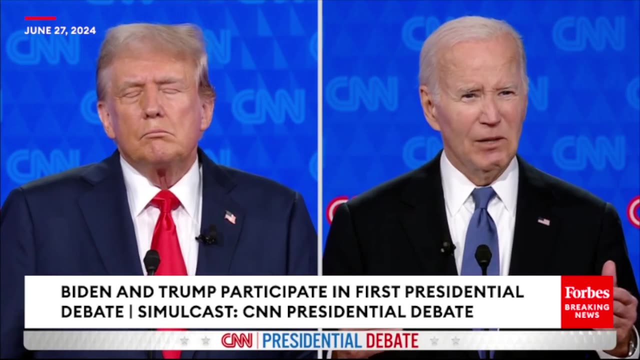 'Everything He Does Is A Lie!'- Trump Explodes On Biden During First Presidential Debate