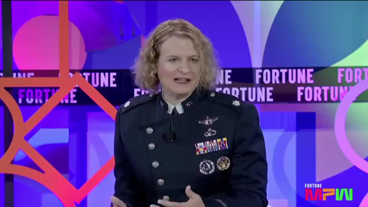 Trans-Delusional Space Force Lt. Col. Bree Fam: Trans inclusion is 'a national security imperative'