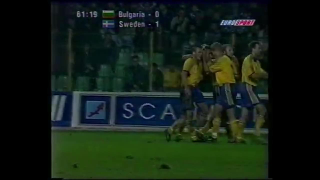 Bulgaria vs Sweden (EURO 2000 Qualifier)